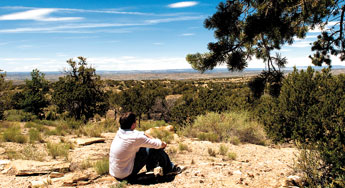 Sacred Heart Retreat, just 2 miles south of Gallup, is a quiet, contemplative place with spiritual surroundings and a nearly unparalleled view of the city below. &mdash;&nbsp;&copy; 2009 Gallup Independent / Adron Gardner