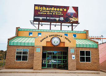 The Navajo Arts and Crafts Enterprise has a store in Gallup. The organization has had problems recently with bad debts and other financial problems. &mdash;&nbsp;&copy; 2009 Gallup Independent / Brian Leddy 