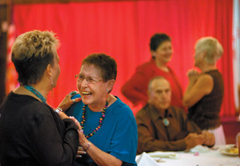 The class of '59 came together for their 50 year class reunion at the El Rancho Hotel on Friday. &mdash;&nbsp;&copy; 2009 Gallup Independent / Adron Gardner 