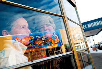 Be Sargent and Marcy Holmes are spearheading efforts to create a new art gallery in Gallup. The Gallup Area Gallery of Art will host it's first show at the The Coffee House this Saturday during Arts Crawl. &mdash;&nbsp;&copy; 2009 Gallup Independent / Brian Leddy 